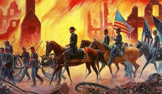 War Is Hell Mort Kunstler Framed Framed Civil War Art