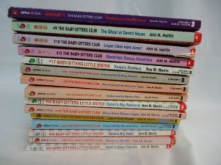 Lot Baby Sitters Club Baby Sitters Little Sister Childrens Books