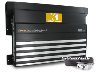 Kole Audio PH1 4000D 4000 Watt Mono Class D Amplifier Monoblock Class