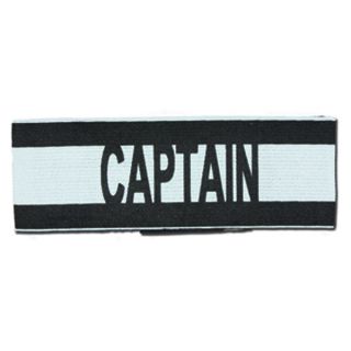 Kwik Goal International Captains Armband Black White 19B1106