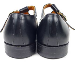 Vintage New Republic Clothier Mens Monk Strap Loafers Shoes Made in