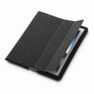 Housse Etui Silicone Integrale Smart Cover Noir iPad 2