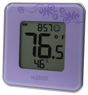 La Crosse Purple Digital Table Top Thermometer Hydrometer Station