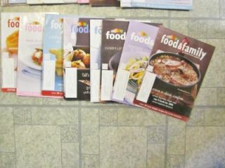 18 Lot Kraft Food Family Magazine Back Issue 2003 2012 Cookbook Recipe