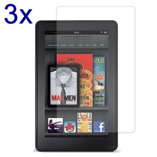 Pack Clear Screen Protector Film Accessory for  Kindle Fire