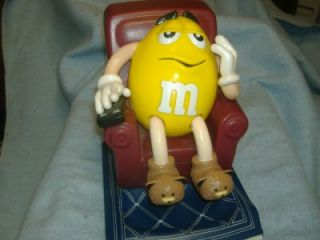 CANDY M&MS DISPENSER LA Z BOY Recliner Red Chair Remote Slippers