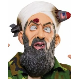 Osama Bin Laden Missile Head Full Overhead Latex Adult Mask