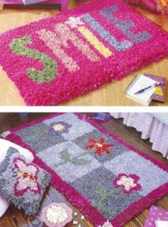 Cool Rugs Made Easy Leisure Arts Latch Hook Rug Pattern