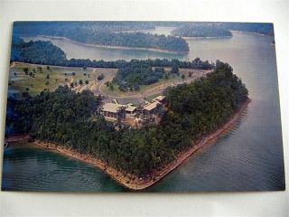 Aerial Lure Lodge Lake Cumberland Jamestown Kentucky KY