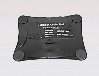 Notebook Laptop Cooler Pad Laptop Cooling Stand USB 4 Hub 3 Fans