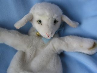 Jolly Lamb Hand Puppet Steiff Jolly Lamm Handpuppe 3485 40 40cm