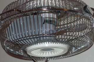 Lakewood Vintage Electric Fan Tilting Floor Model Ultra Clean Near