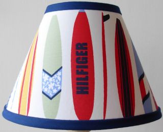 Lamp Shade made with Tommy Hilfiger Surfs UpSurfer Surf Board Child