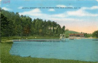 Al Gadsden Crystal Springs Lake Swimming Pool T63069