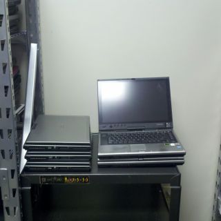 Lot of 5 Toshiba M7 PTM71U 00N019 Laptops for Parts Only