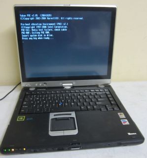 Toshiba Tecra MS S435 Pentium M 740 1 73GHz 1GB 60GB Tablet Laptop