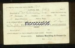 Laporte in Indiana Moulding Frame Co Order Confirm 1913