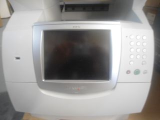 Lexmark X 644e MFP Monochrome Laser   Fax / copier / printer / scanner