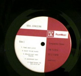 LP Soul Concern on Fourmost Pvt Xian Psych Record
