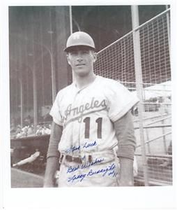 Los Angeles Dodgers Signed Larry Burright 11
