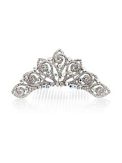 Gemini Crystal AB tiara with swarovski crystals   