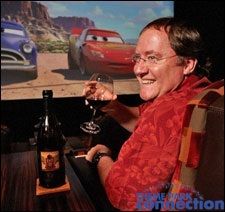 Pixar Studios Premiere John Lasseter Winery Vineyard Wine Glass