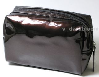 Laura Mercier Chocolate Cosmetic Bag Makeup Case New