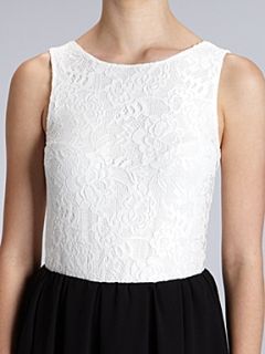 tfnc Lace top hi lo dress Cream   House of Fraser