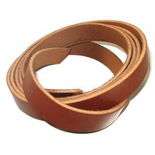 10oz Bridle Leather Strip Strap Belt 3 4 Med Brown