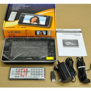 Viore PLC7V95 7 inch Handheld LCD TV with Built in Tuner