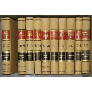 Ohio State Reports 2D Vol 1 23 Second Series Law Books