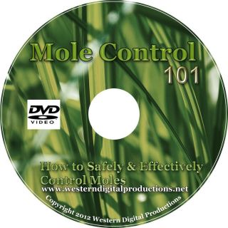 DVD Mole Pest Control Moles Trapping Lawn Groundskeeper Landscaping