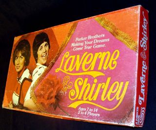 Vintage 1977 Laverne Shirley Boardgame Game Complete