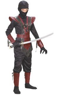 Brand New Leather Ninja Fighter Halloween Costume 5920