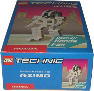 2001 LEGO #1237 ASIMO HUMANOID ROBOT JAPANESE HONDA FAIR EXCLUSIVE MIB