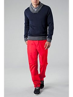 Tommy Hilfiger Paul shawl neck sweater Blue   House of Fraser