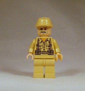 Lego Indiana Jones Minifig   German Soldier #4 Minifigure   Power Buy