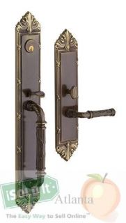  Hardware Estate EDINBURGH 6952 Lock Handleset 037 Antique Brass LENT
