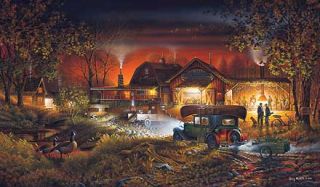 Morning Warm Up Terry Redlin New Lithograph AP Signed Lithograph AP