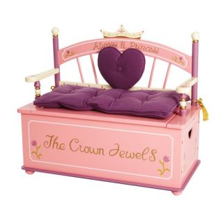 Levels of Discovery Princess Toy Box Bench LOD20007