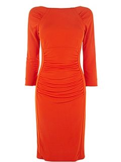 Karen Millen Glamorous jersey dress Orange   House of Fraser