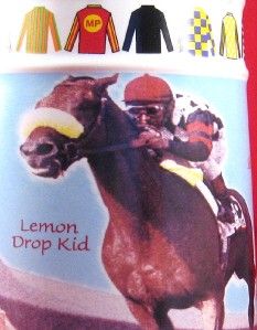Saratoga Springs Race Track Horse Beer Stein Mug Lemon Drop Victory