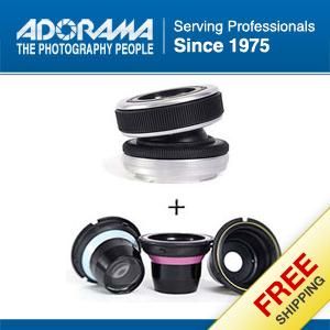Lensbaby Composer for Sony alpha Mount Kit   with Optic Box Set Bundle