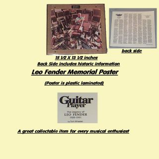 Leo Fender Poster