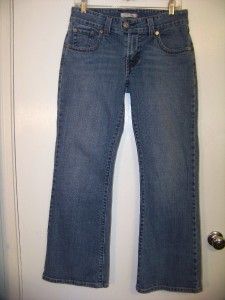 Womens 515 Levis Stretch Flare Jeans Sz 10 Petite Rear Flap Pockets