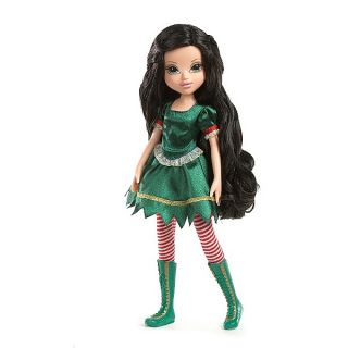 Moxie Girlz Holiday Doll Lexa Doll with Green Elf Dress