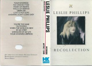 Leslie Phillips Recollection Cassette Tape Album