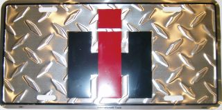 International Harvester IH Aluminum Auto License Plate Car Truck Tag