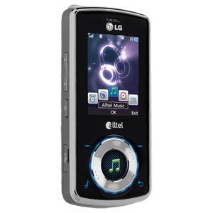 LG AX585 Rhythm Black Alltel CDMA Demo Unit 8 Out of 10 652810114172