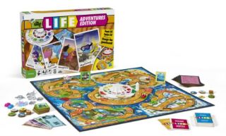 Board Game The Game of Life Adventures Edition Hasbro